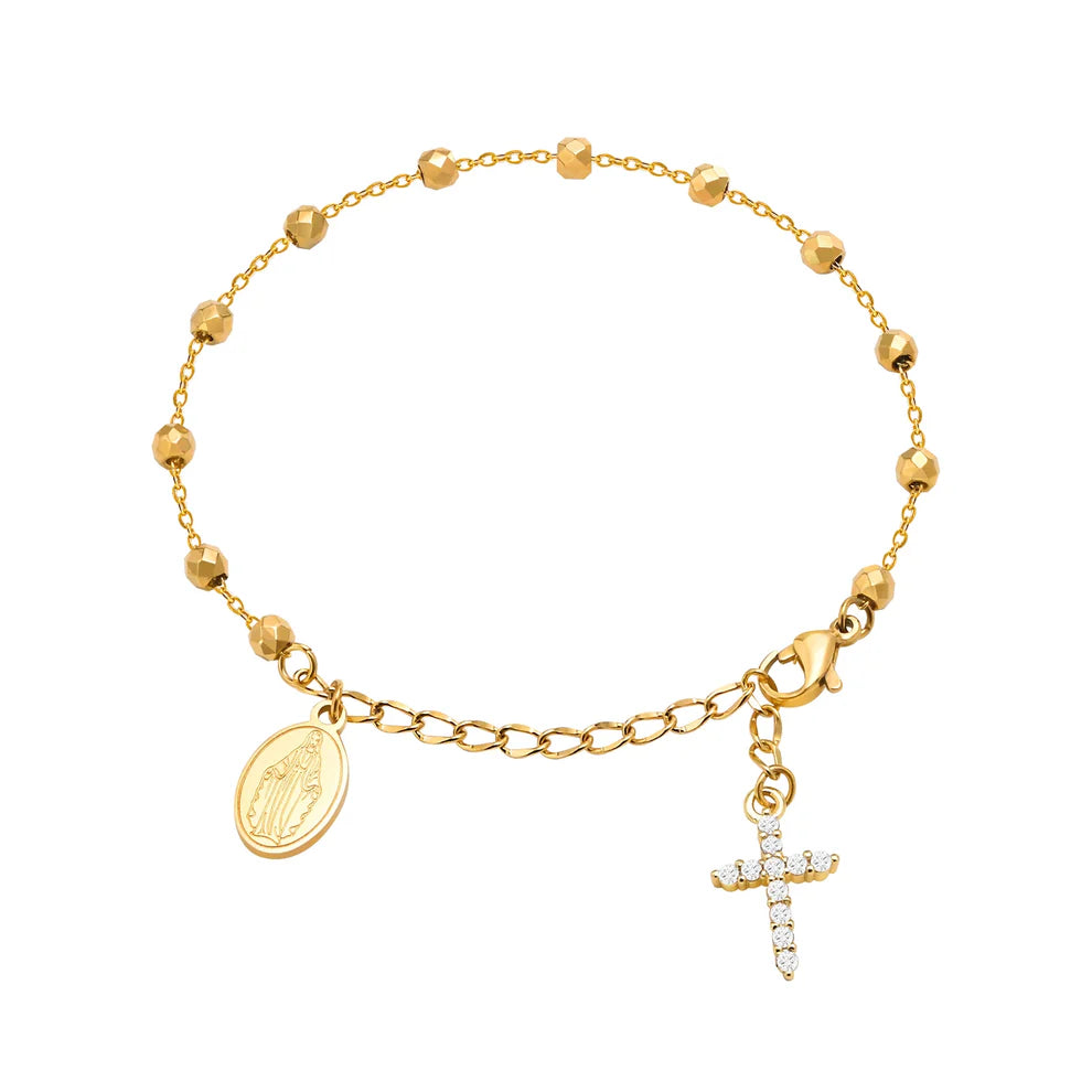 Elegante Armkette mit Anhängern